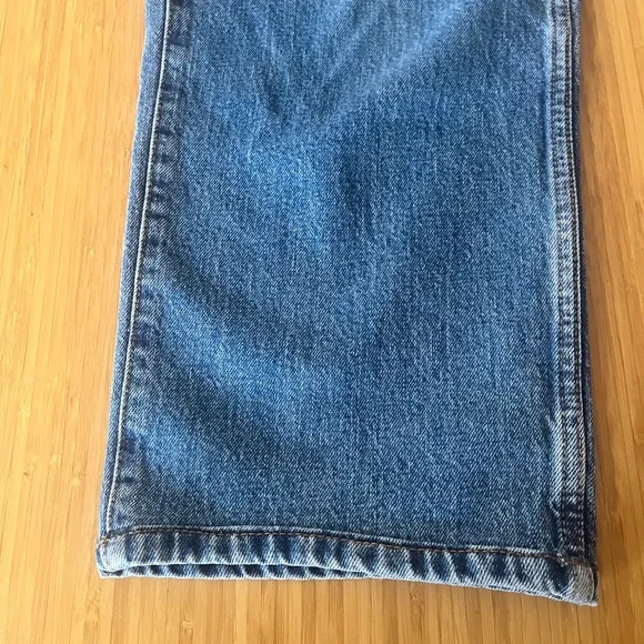 Sezane L'iconique Droit Trousers Denim - Size 8 - Picture 9 of 9